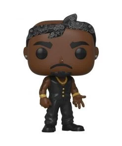 Funko POP! Rocks: Tupac Shakur With Vest And Bandana Funko Pops!