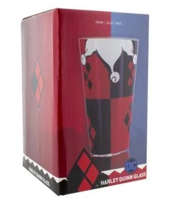 Paladone Harley Quinn Drinking Glass - DC Comics