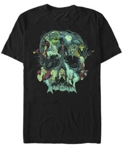 FifthSun Disney Villains -What Wicked Things May Come Black T-Shirt