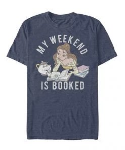 FifthSun Disney Princesses Booked Weekend Heather T-shirt
