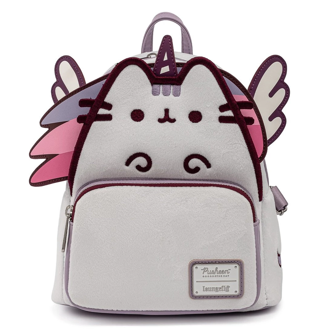 Loungefly Pusheen Unicorn Plush Mini Backpack 3 Loungefly Pusheen Unicorn Plush Mini Backpack