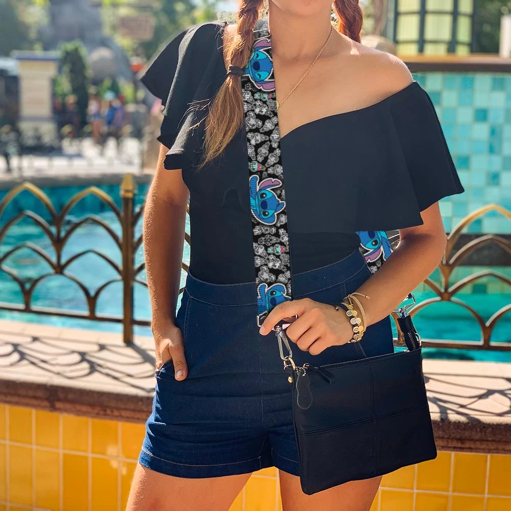 Buckle-Down Lilo & Stitch - Stitch Poses Mini Scrump Scattered Purse Strap 4 Buckle-Down Lilo & Stitch - Stitch Poses Mini Scrump Scattered Purse Strap