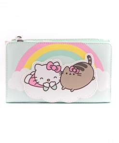 Loungefly Pusheen X Hello Kitty Cloud Lounging Bifold Wallet
