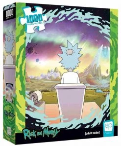 USAopoly Rick & Morty Shy Pooper 1000pc Puzzle Rick And Morty