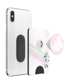 Pop Socket Minnie Mouse Rainbow PopWallet