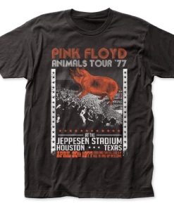 Impact Pink Floyd – Animals Tour ’77 Men's T-shirt Music