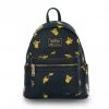 Loungefly Pokemon Pikachu Mini Backpack Navy-Yellow