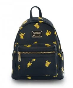 Loungefly Pokemon Pikachu Mini Backpack Navy-Yellow