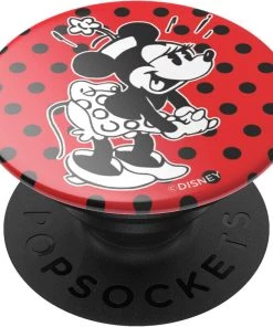 Pop Socket Disney PopGrip - Mickey & Minnie - Minnie Polka Dots