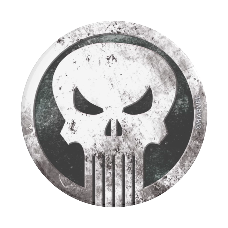 Pop Socket - Marvel Comics - Punisher Monochrome In Glossy Print 3 Pop Socket - Marvel Comics - Punisher Monochrome In Glossy Print