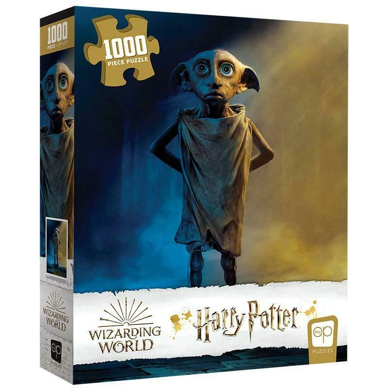 USAopoly Wizarding World Harry Potter - Dobby 1000 Piece Jigsaw Puzzle Movies 4 USAopoly Wizarding World Harry Potter - Dobby 1000 Piece Jigsaw Puzzle Movies