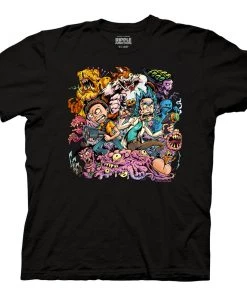 Ripple Junction Rick And Morty Brian Allen Illustration Adult Crew Neck T-Shirt