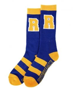 Ripple Junction Riverdale 'R' Crew Socks