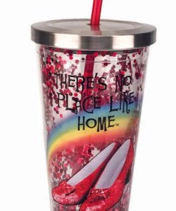 Spoontiques Wizard Of Oz Ruby Slippers Glitter Cup