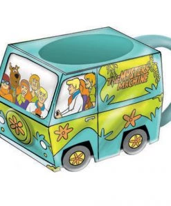 Silver Buffalo Disney Scooby Doo Mystery Machine Ceramic 3D Sculpted Mug
