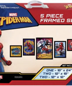 Pyramid America SPIDER-MAN 5 PIECE FRAMED SET Marvel