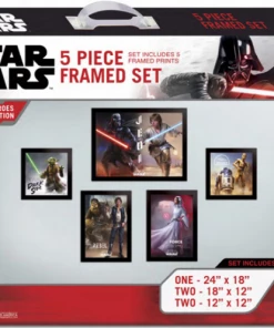 Pyramid America Disney STAR WARS - 5 PIECE FRAMED SET