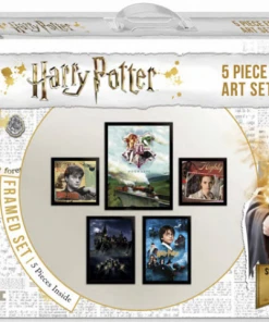 Pyramid America HARRY POTER - MIXED ART 5 PIECE FRAMED SET
