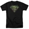 Trevco DC Comics Superman Camo Logo Adult Short Sleeve T-Shirt