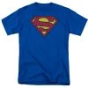 Trevco DC Comics Superman Classic Logo Royal Blue T-shirt