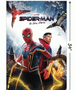 Trends International Doctor Strange Marvel Spider-Man: No Way Home - Key Art Poster