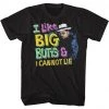 American Classics T-shirts Sir Mix A Lot- I Like Big Butts & I Can Not Lie Black T-shirt