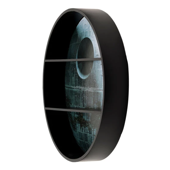 Open Road Brands Disney Star Wars Death Star Wood Shelf 4 Open Road Brands Disney Star Wars Death Star Wood Shelf