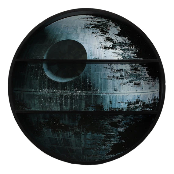 Open Road Brands Disney Star Wars Death Star Wood Shelf 3 Open Road Brands Disney Star Wars Death Star Wood Shelf