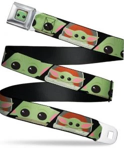 Buckle-Down Star Wars The Child Face Close-Up Full Color Seatbelt Belt