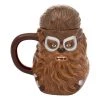 Vandor Star Wars Story Chewbacca Sculpted Ceramic Soup Coffee Mug Cup