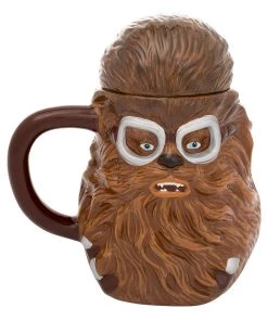 Vandor Star Wars Story Chewbacca Sculpted Ceramic Soup Coffee Mug Cup