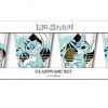 Silver Buffalo Disney Lilo And Stitch Pastel 4pc Shot Glass Set