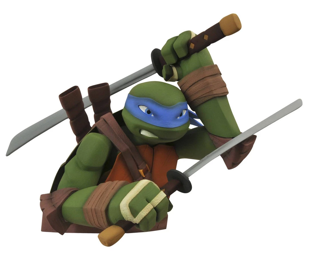 Diamond TMNT Leonardo Coin Bank Figure *CLEARANCE* Movies 3 Diamond TMNT Leonardo Coin Bank Figure *CLEARANCE* Movies