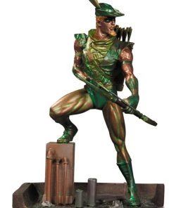 Diamond DC Collectables Green Arrow (Patina) Porcelain Mini-Statue