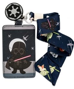 Loungefly Star Wars Chibi Darth Vader Lanyard W/Cardholder