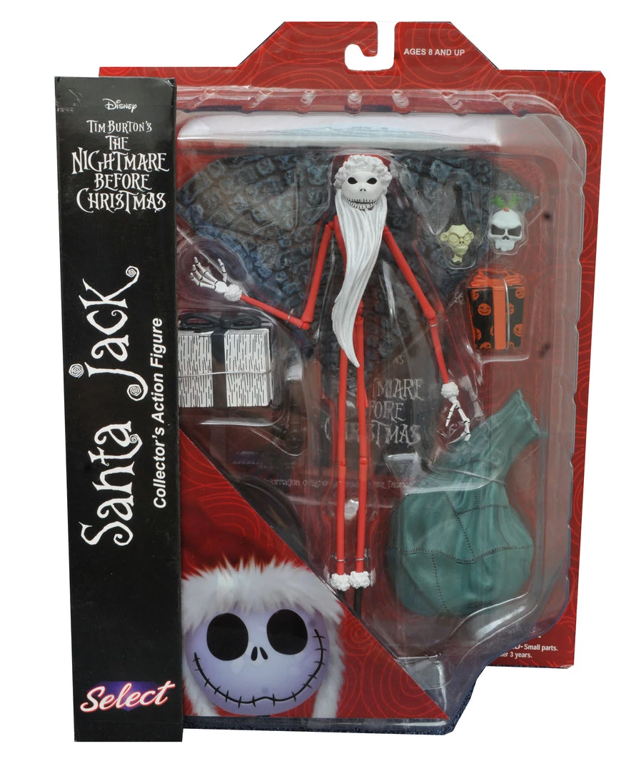 Diamond Disney Nightmare Before Christmas - Santa Jack Select Action Figure 4 Diamond Disney Nightmare Before Christmas - Santa Jack Select Action Figure