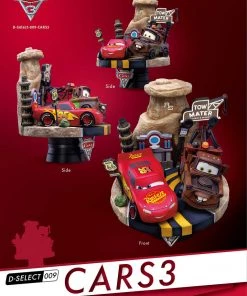 Beast Kingdom Disney Pixar - Cars 3 - 6 Inch PVC Diorama Statue