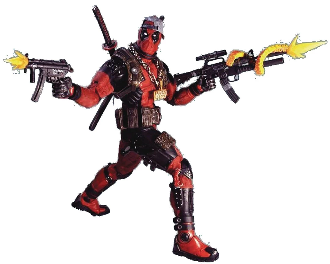 NECA Marvel Deadpool 1/4 Scale Action Figure 3 NECA Marvel Deadpool 1/4 Scale Action Figure