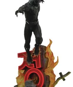 Diamond Marvel Black Panther Premier Collection Black Panther 12-Inch Collectible Resin Statue