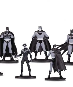 Diamond DC Comics DC Batman Black & White Mini PVC Figure 7-Pack