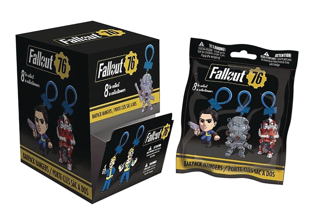 U.C.C. Distributing Video Games Fallout 76 Backpack Hangers 3D Mini Blind Bag 3 U.C.C. Distributing Video Games Fallout 76 Backpack Hangers 3D Mini Blind Bag