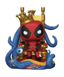Funko Pop Deluxe Marvel Heroes King Deadpool On Thrones Px Vin Figure Funko Pops!