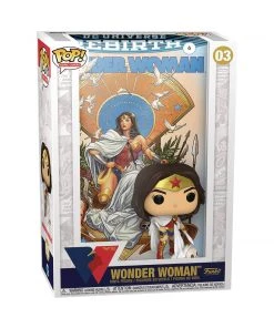 Funko POP! Comic Cover: Wonder Woman 80th Rebirth On Throne Funko Pops!