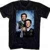 T-Line Movies Step Brothers Heather T-Shirt Portrait Black Tee