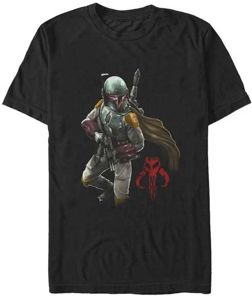 FifthSun Star Wars Men's Mandalorian Warrior Graphic T-Shirt 3 FifthSun Star Wars Men's Mandalorian Warrior Graphic T-Shirt