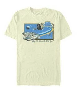 FifthSun Star Wars Vintage Falcon T-Shirt Movies