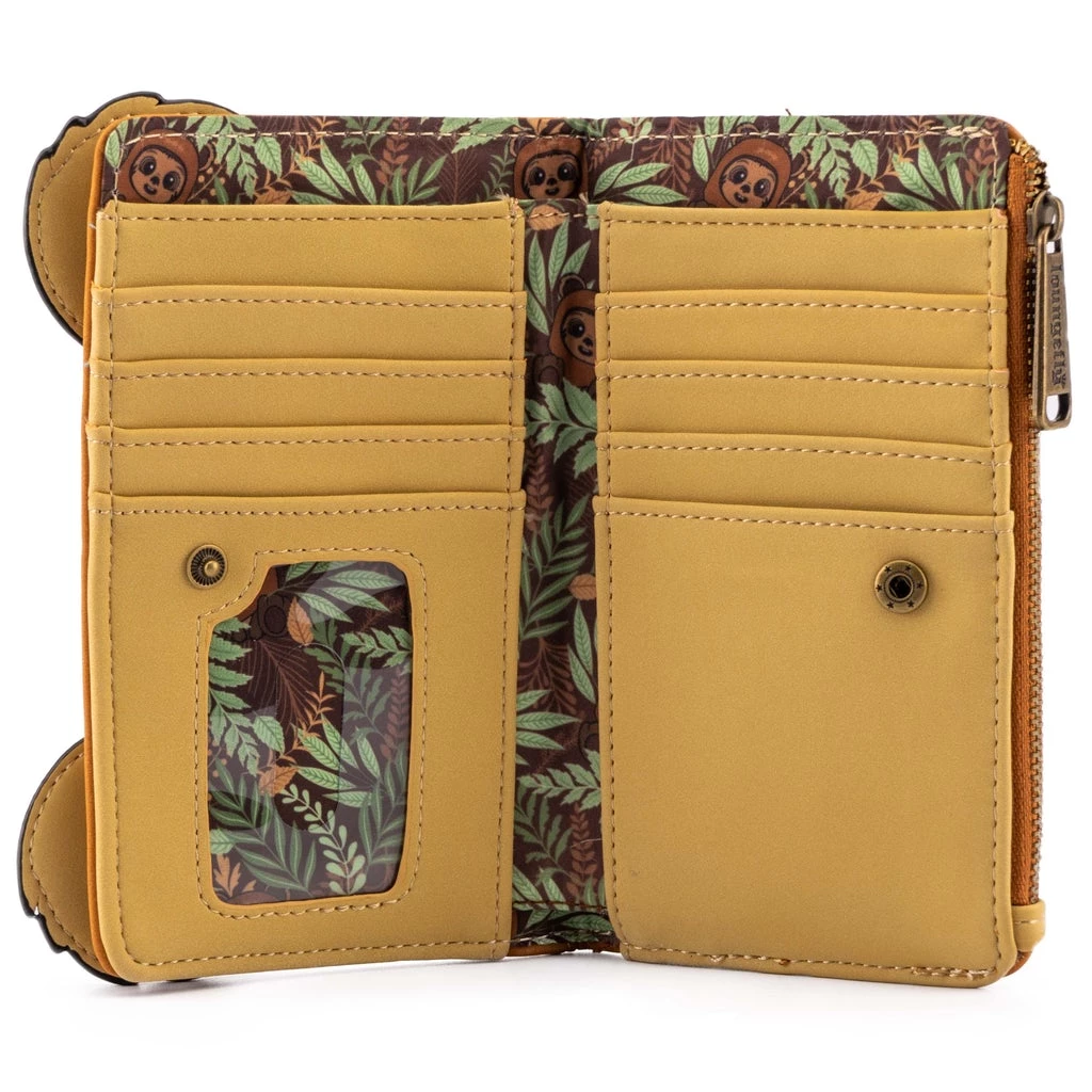 Loungefly Star Wars Wicket Cosplay Flap Wallet 6 Loungefly Star Wars Wicket Cosplay Flap Wallet