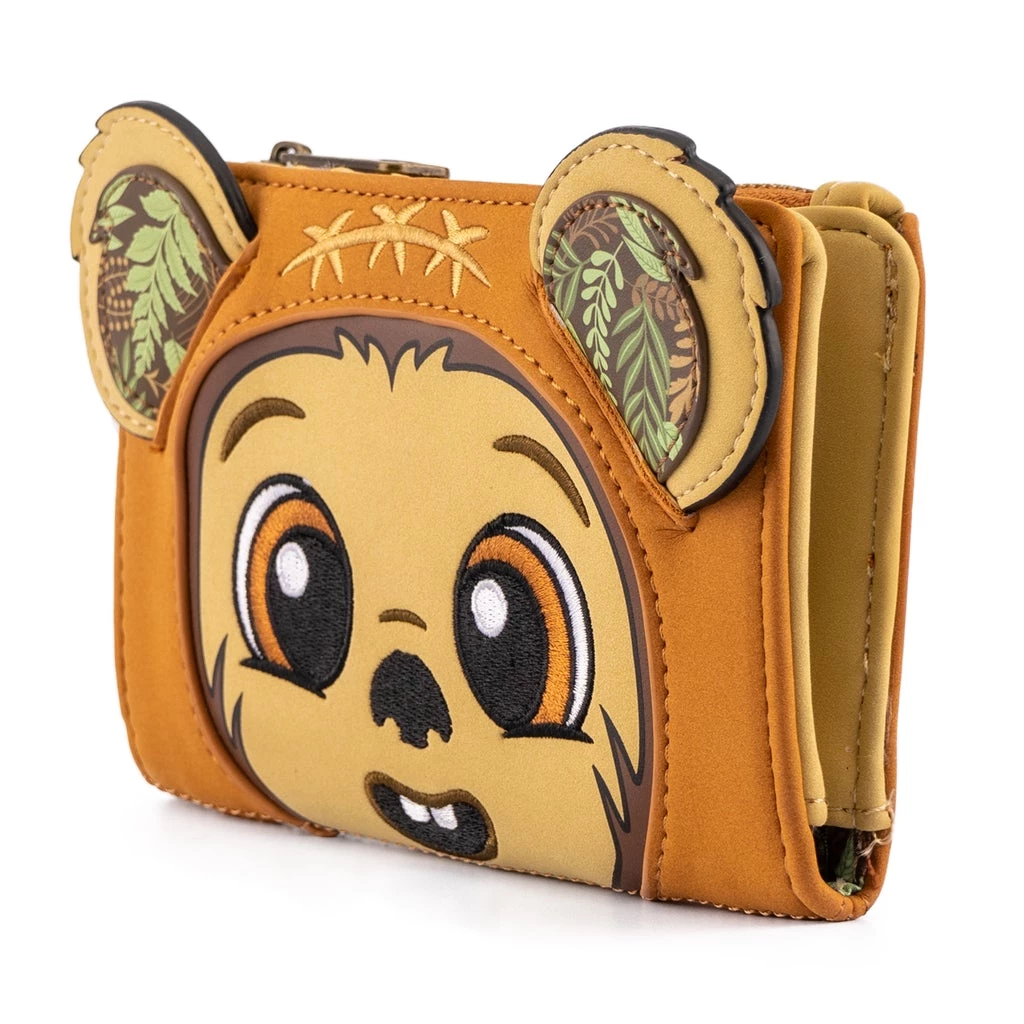 Loungefly Star Wars Wicket Cosplay Flap Wallet 4 Loungefly Star Wars Wicket Cosplay Flap Wallet