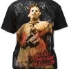 Impact Texas Chainsaw Massacre Movie Leather Face T-shirt