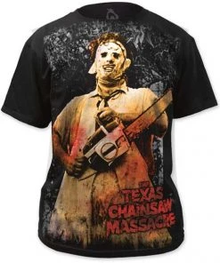 Impact Texas Chainsaw Massacre Movie Leather Face T-shirt